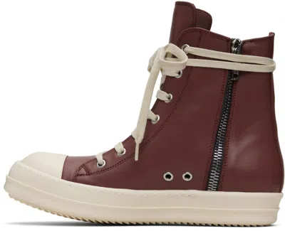 Rick Owens Pink Concordians Sneakers In Brown