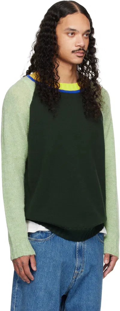 Edward Cuming Green 'jock In The Closet' Sweater In Green