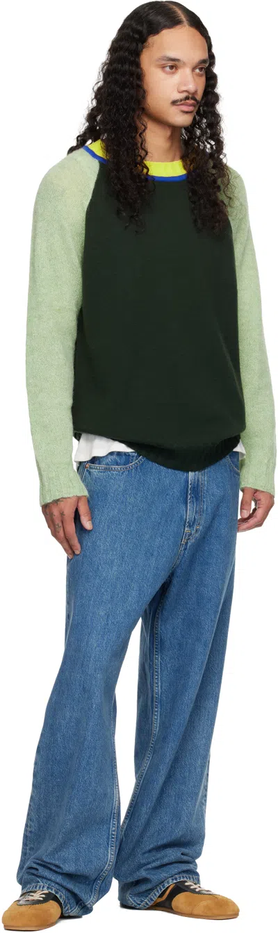 Edward Cuming Green 'jock In The Closet' Sweater In Green