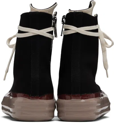 Rick Owens Drkshdw Black Concordians Sneaks Sneakers In Black