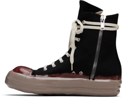 Rick Owens Drkshdw Black Concordians Sneaks Sneakers In Black