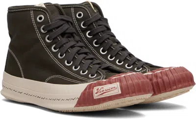 Visvim Skagway Hi Alta Hi-top Sneakers In Brown