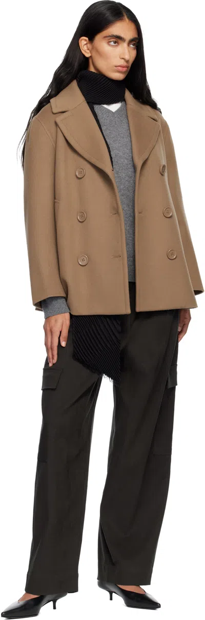 Max Mara Green Enigma Trousers In Black