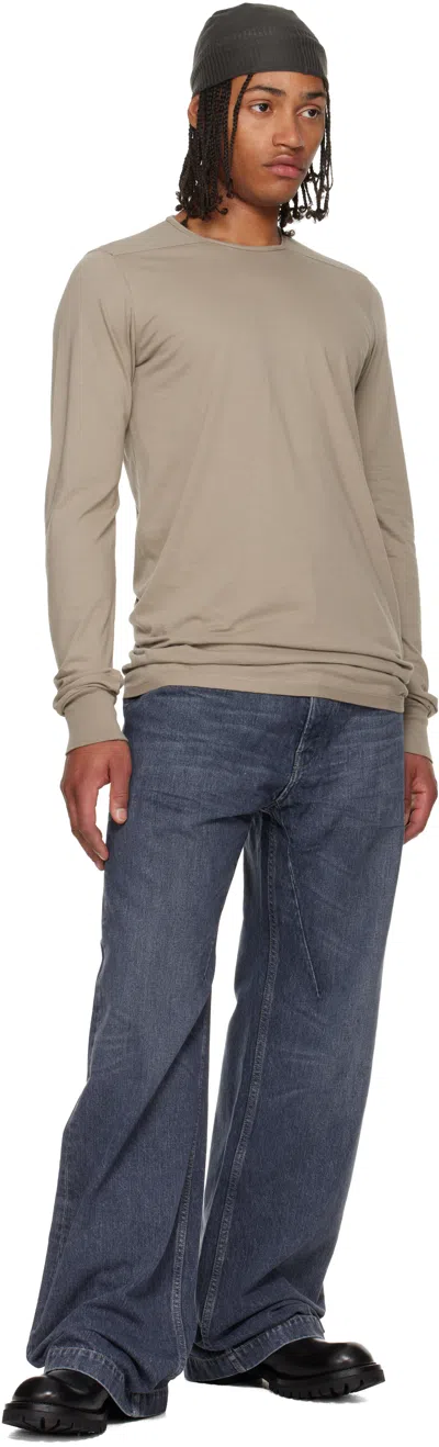 Rick Owens Drkshdw Blue Concordians Geth Jeans In Blue