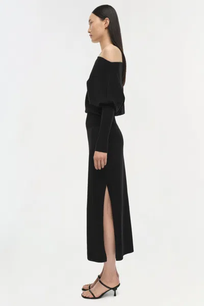 Simkhai Monroe Embellished Jersey In Black