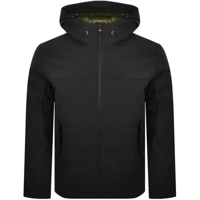 Tommy Hilfiger Hooded Padded Jacket Black In Black