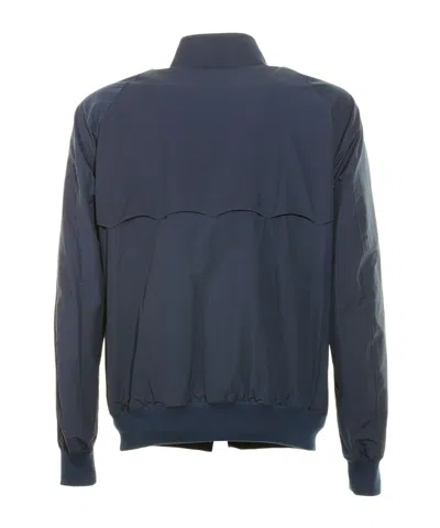 Baracuta Bomber Jacket In Blue