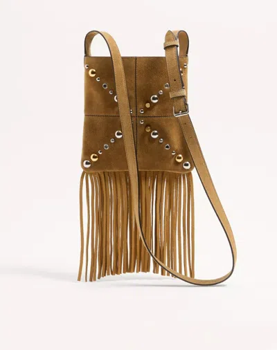 Valentino Garavani Small Nellcote Shoulder Bag In Neutrals