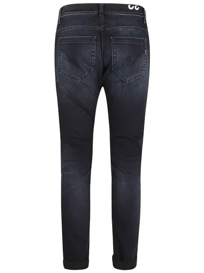 Dondup Straight Leg Jeans Featuring Five Pockets In Animal Print