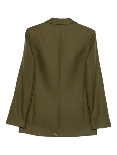 Jacob Cohen Double-breasted Blazer In Green
