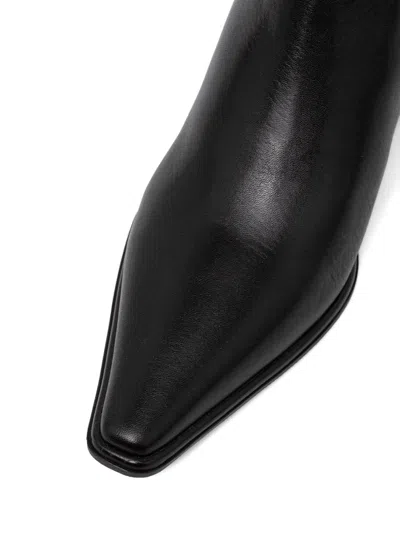 Vagabond Pointed-toe Knee-high Boots In Black