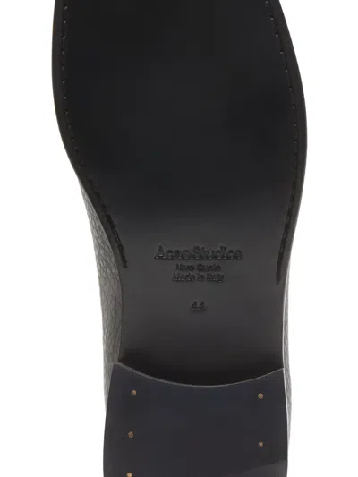 Acne Studios Boafer Light Grainy M In Black