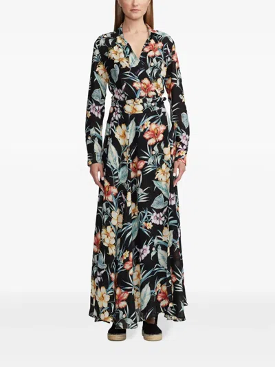 Ralph Lauren Aniyah Dress In Blue