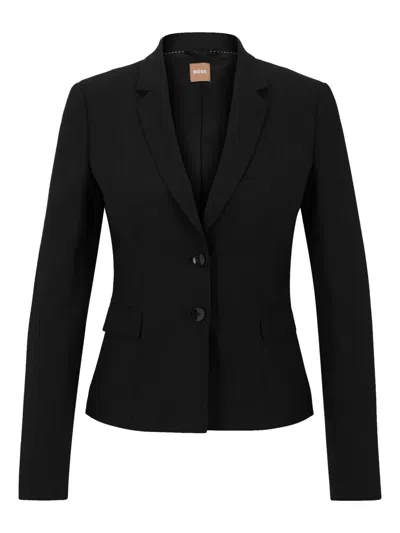 Hugo Boss Tailored Blazer In Black