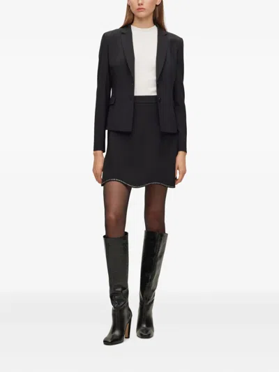 Hugo Boss Tailored Blazer In Black