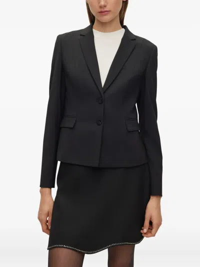 Hugo Boss Tailored Blazer In Black