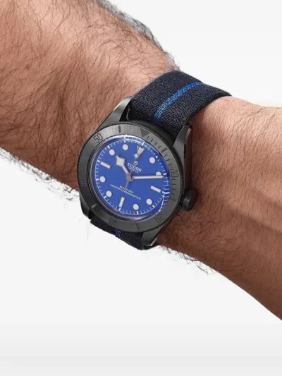 Pre-owned Tudor 2024 Unworn Black Bay 41mm In Blue