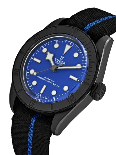 Pre-owned Tudor 2024 Unworn Black Bay 41mm In Blue