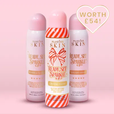 P.louise P. Louise Ready Set Sparkle Glitter Setting Spray Trio