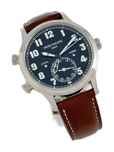 Pre-owned Patek Philippe 2015 Calatrava 42mm In Blue