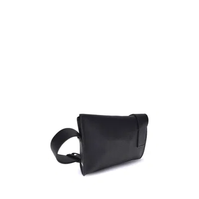 Alexander Mcqueen T-bar Sling Shoulder Bag In Black
