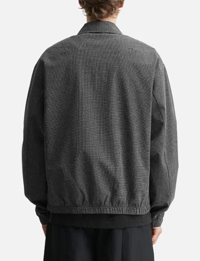 Roa Lamon Reinforced Technical Zip Up Shirt Clothing In Gray