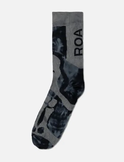 Roa X And Wander Bones Q-skin Technical Socks In Multi