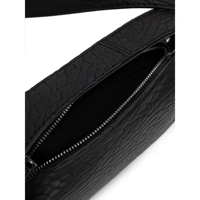 Alexander Wang Black Leather Shoulder Women's Bag In Black
