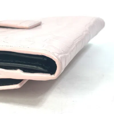 Pre-owned Alexander Wang Pink Leather Long Wallet (bi-fold) ()