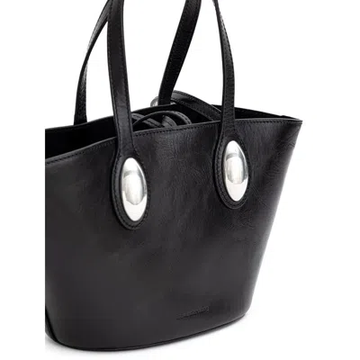 Alexander Wang Black Leather Shoulder Women's Bag In Black