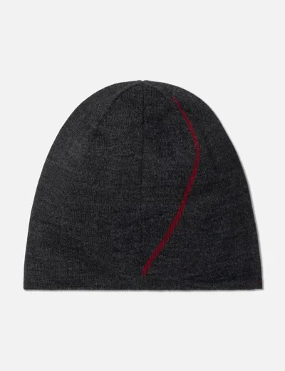 Roa Logo Wool Beanie In Black