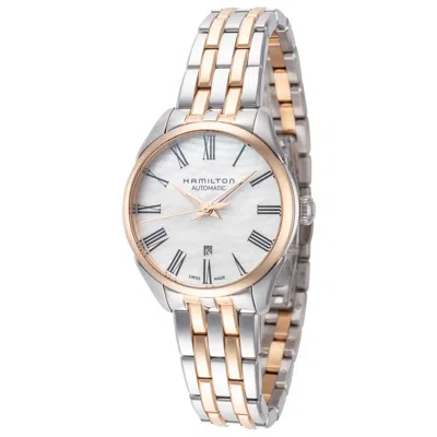 Hamilton Women's Jazzmaster 30mm Automatic Watch In Silver