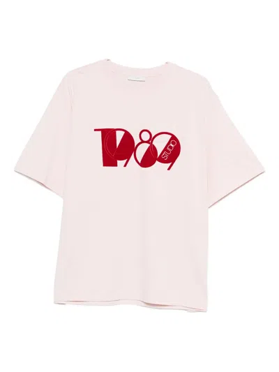 1989 Studio Burberry Black Polyester Blend Baseball Cap In Pink