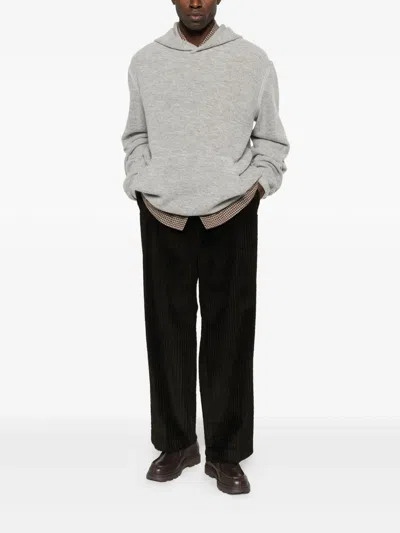 1989 Studio Cut Knit Hoodie Clothing In Gray