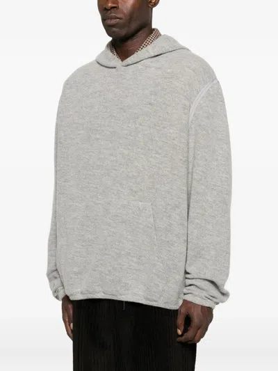 1989 Studio Cut Knit Hoodie Clothing In Gray