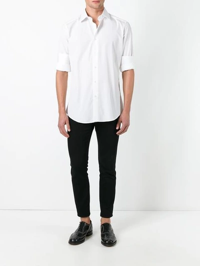 Shop Fashion Clinic Buttoned Shirt In White