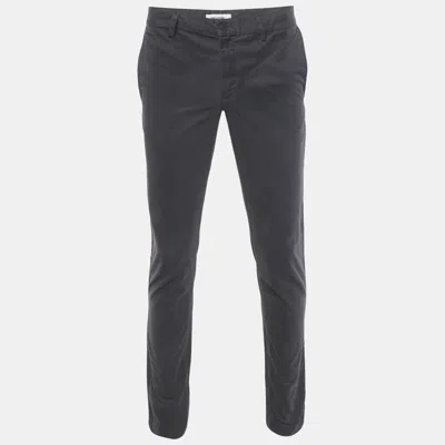 Pre-owned Zadig & Voltaire Blue Cotton Patrick Chino Pants S