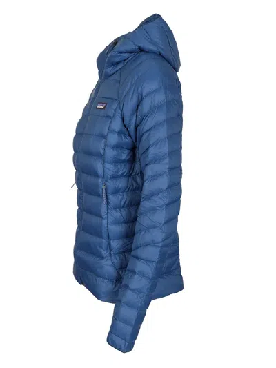 Patagonia Down Sweater™ Hoody Coats Blue In Blue