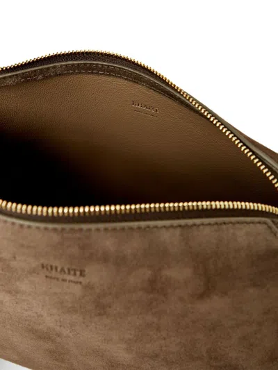 Khaite Lina Medium Leather Crossbody Bag