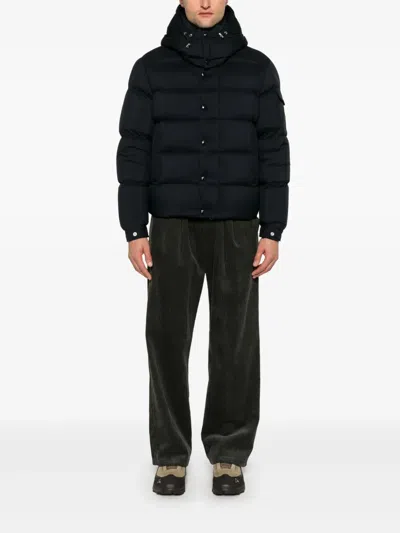 Moncler Maya 70 Hooded Short Down Jacket In Black