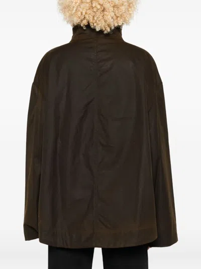 Totême Organic Cotton Zipped Jacket In Black