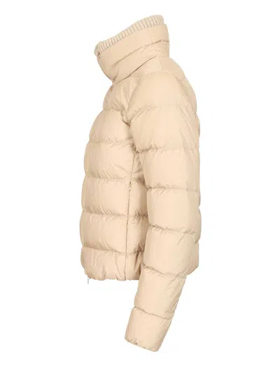 Herno Padded Down Jacket Coats Brown In Black