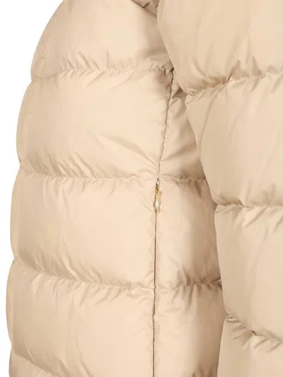 Herno Padded Down Jacket Coats Brown In Black