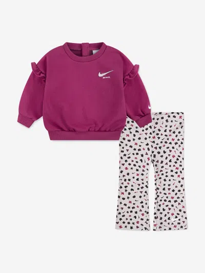 Nike Baby Essentials Femme Top & Leggings, 2 Piece Set In Multi