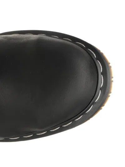 Dr. Martens X Rick Owens Steel Toe Boot Boots Black In Black