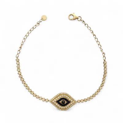 Neshi Designs Women's Yellow Chicago Bracelet In Yellow