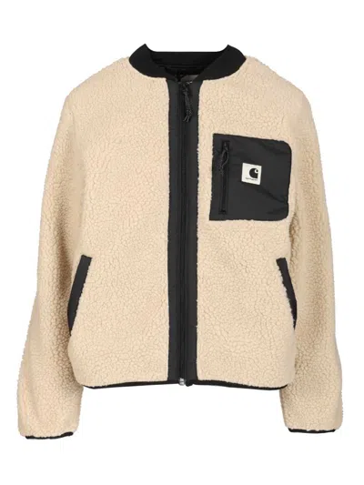 Carhartt Zip Pocket Sweater In Neutral