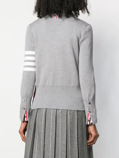 Thom Browne Wool Sweaters In Gray