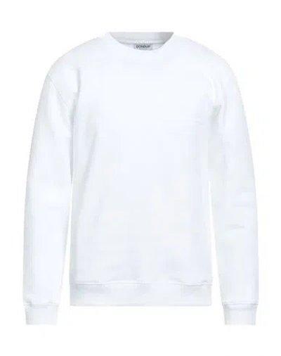 Dondup Man Sweatshirt Light Grey Size L Cotton In White