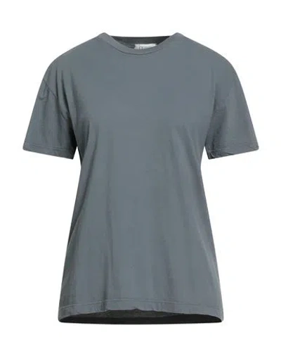 Crossley Woman T-shirt Charcoal Size S Cotton In Gray